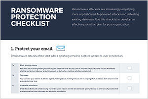 Laden Sie die Ransomware-Schutz-Checkliste von Barracuda herunter